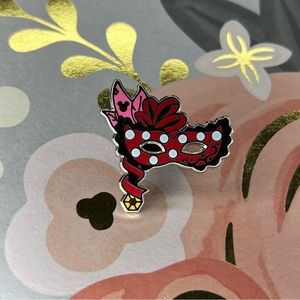 Minnie Mouse Masquerade Mask Hidden Disney Pin